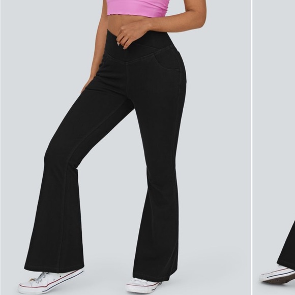 Halara Flex™ Black Denim Pants - Picture 5 of 8